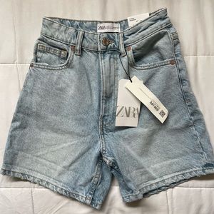 BNWT Zara Mom Shorts